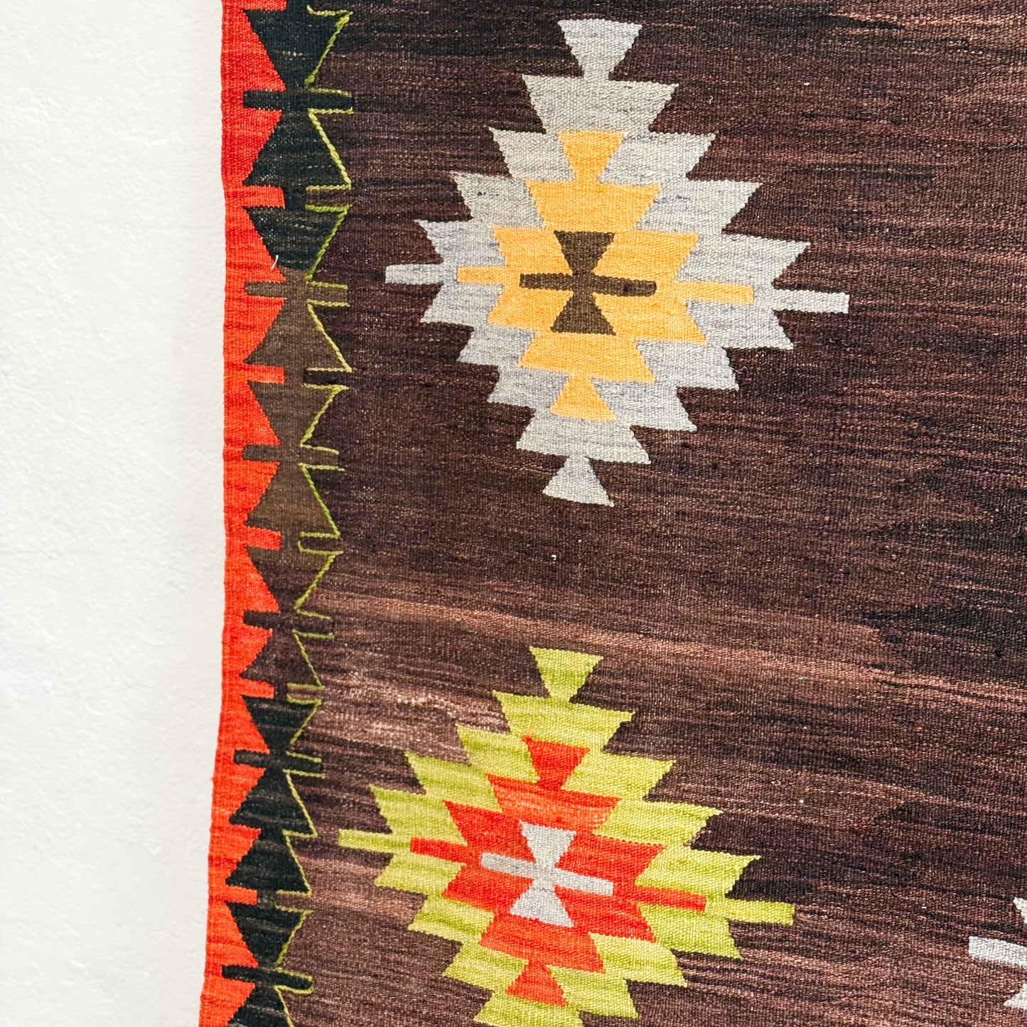 Vintage Balikesir Karakeçili Kilim Rug III