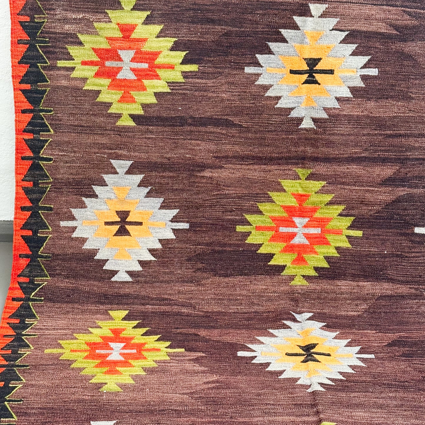Vintage Balikesir Karakeçili Kilim Rug III