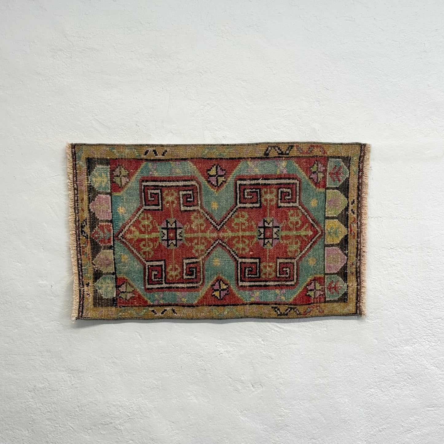 Small Vintage Central Anatolian Rug