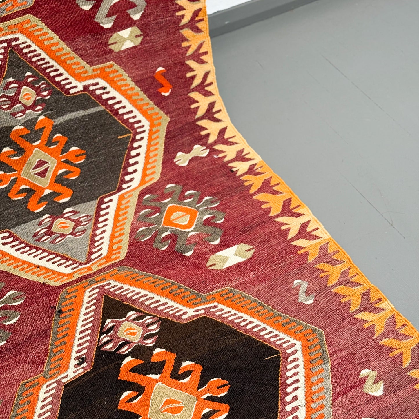 Vintage Anatolian Kilim Runner