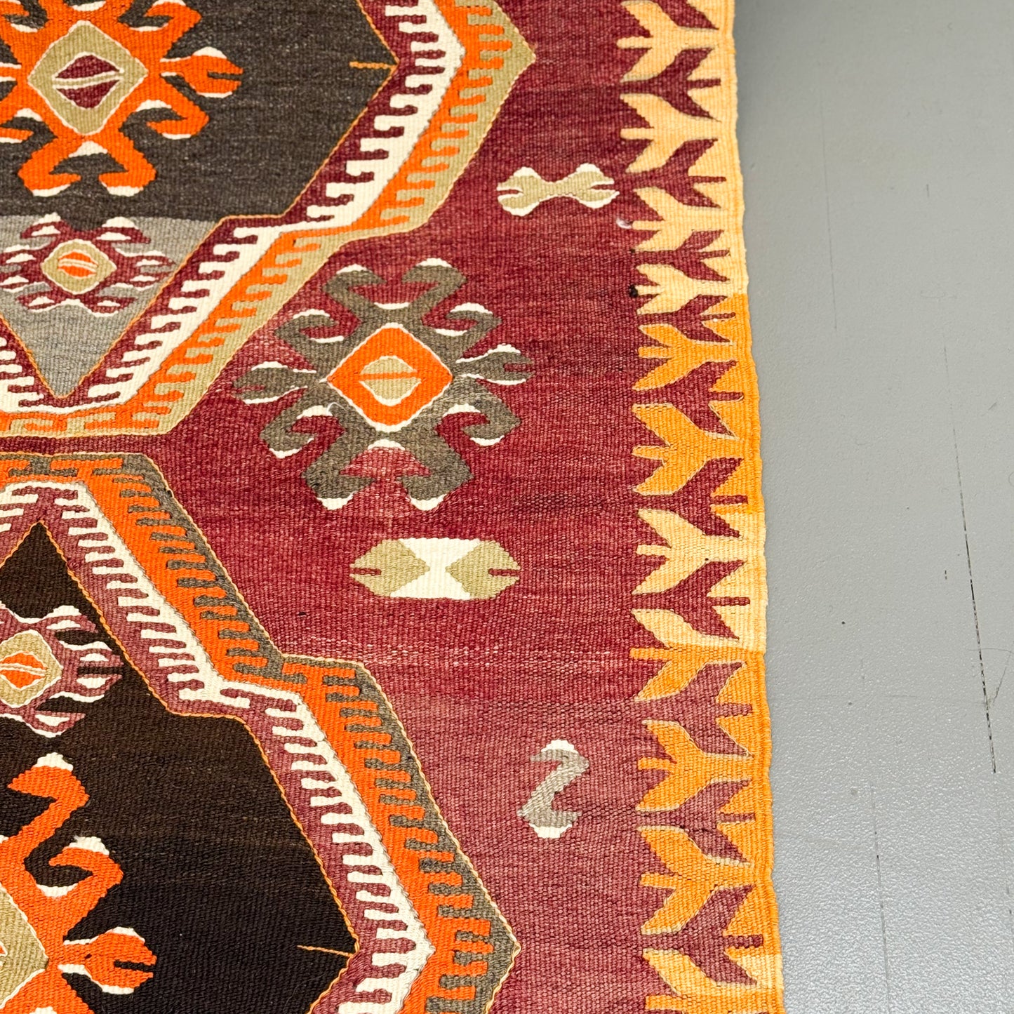 Vintage Anatolian Kilim Runner