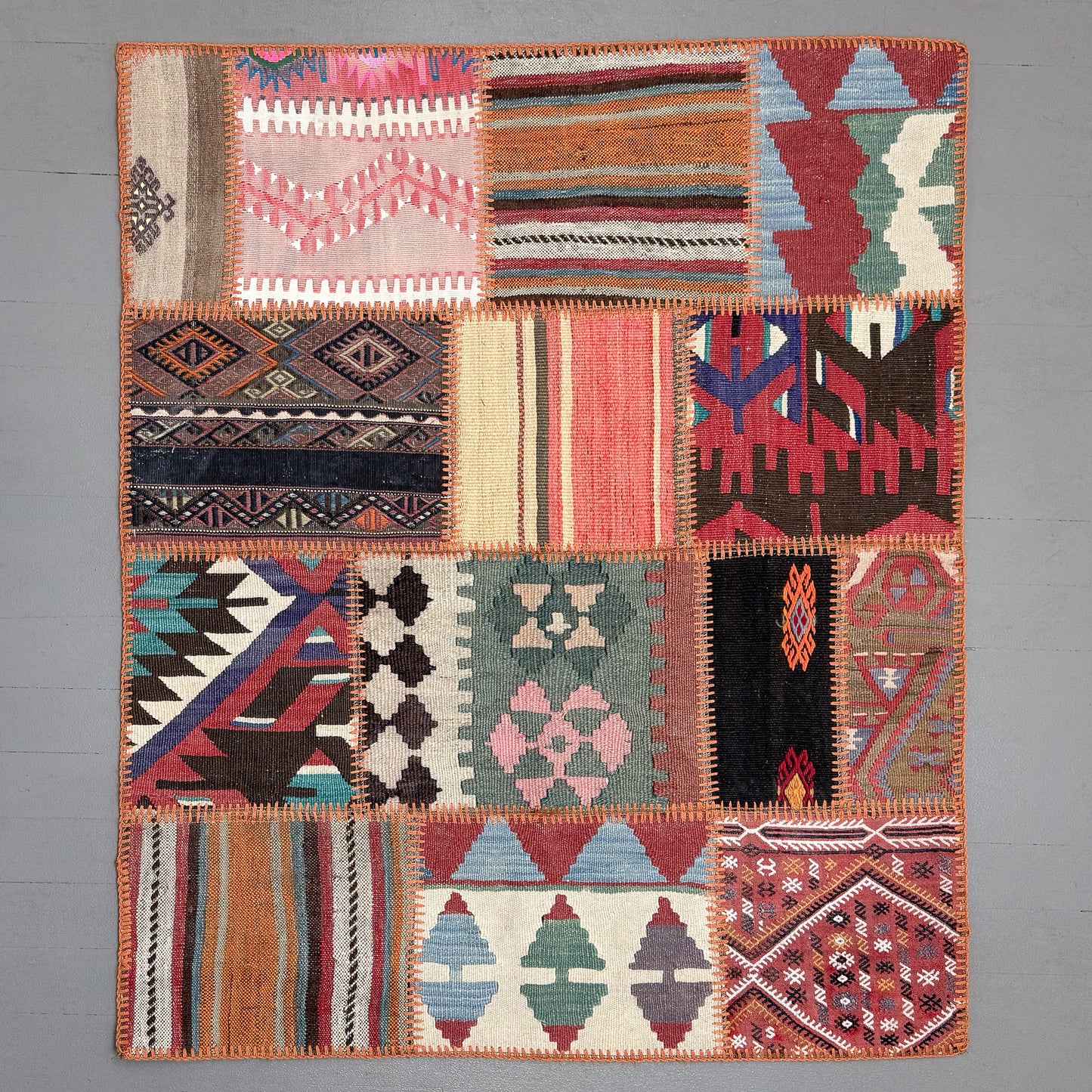 Vintage Patchwork Rug