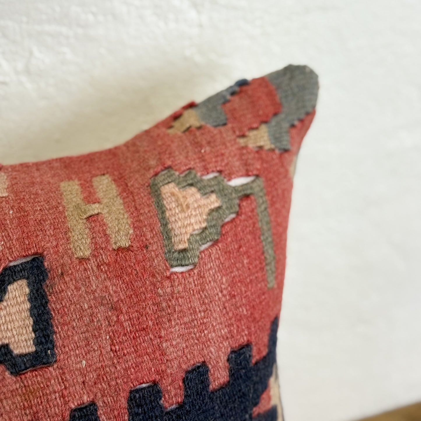 Old Kilim Rug Cushion III