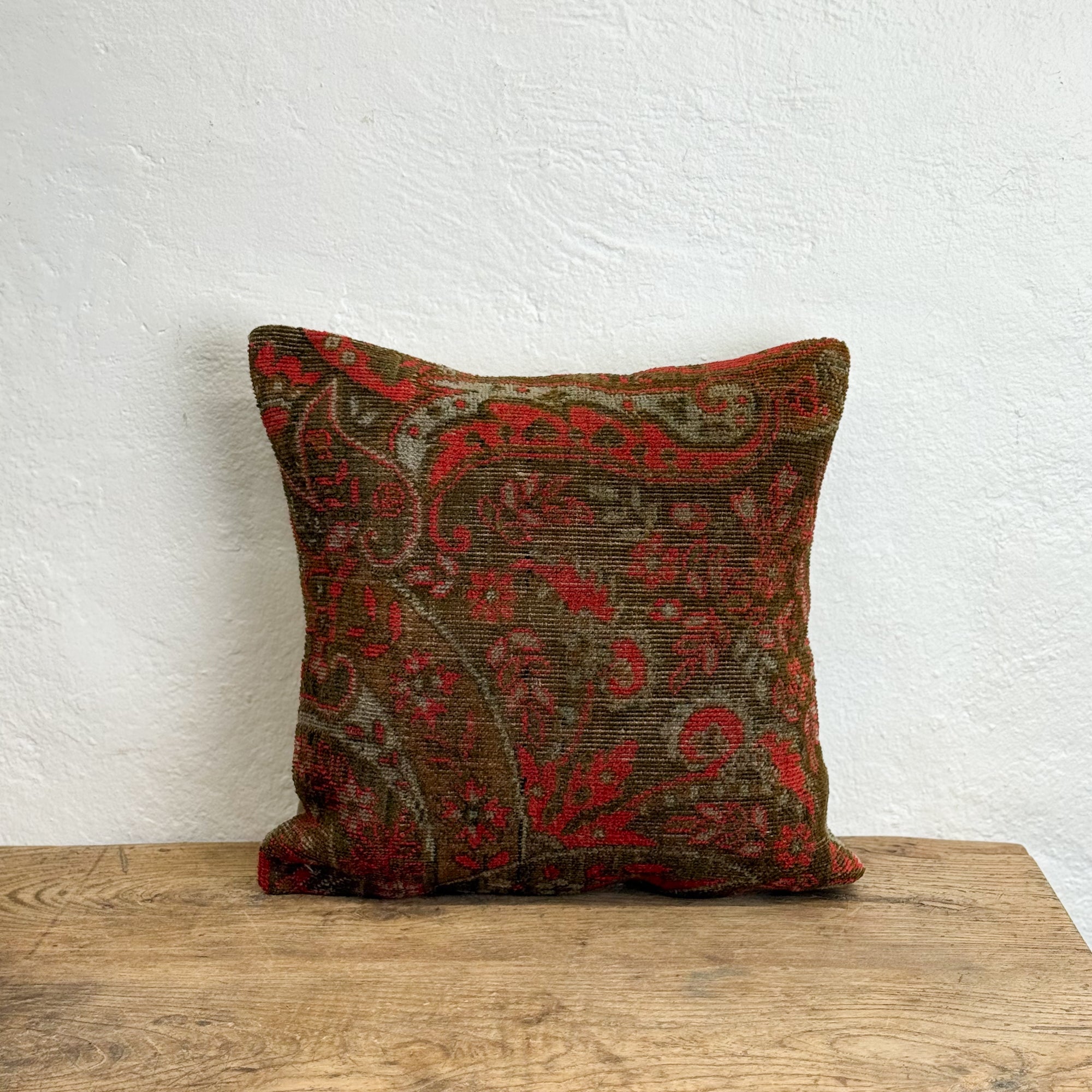 Old Kilim Rug Cushion IV