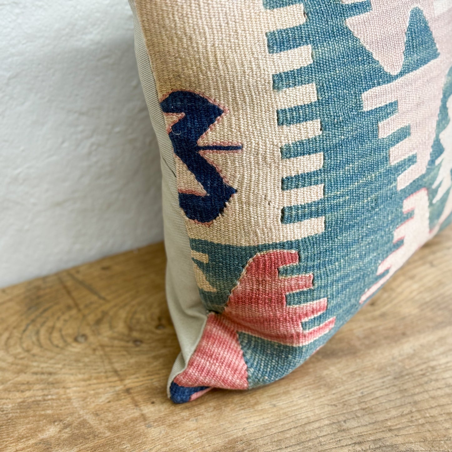 Old Kilim Rug Cushion VI