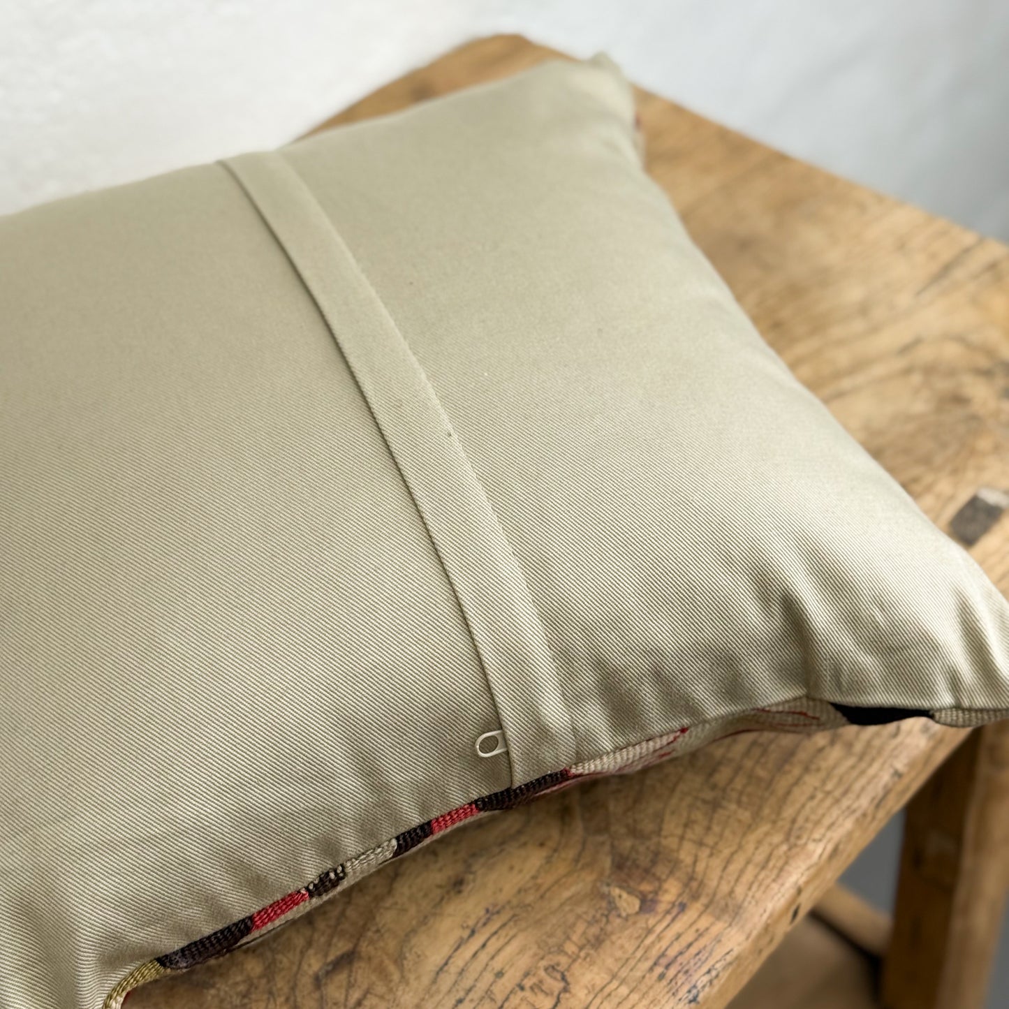 Old Kilim Rug Cushion VIII