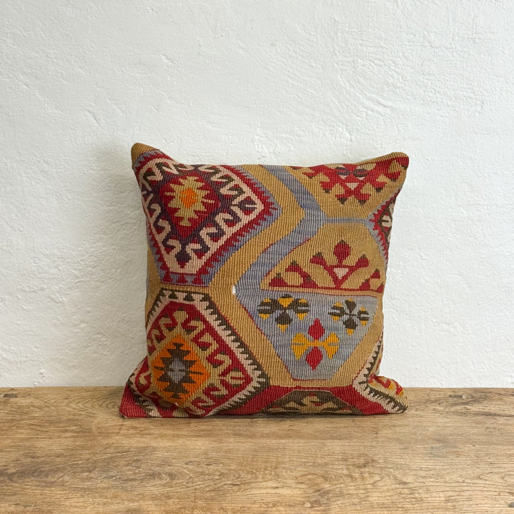 Old Kilim Rug Cushion XIII