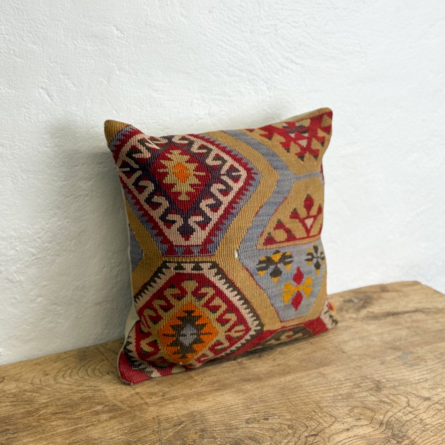 Old Kilim Rug Cushion XIII