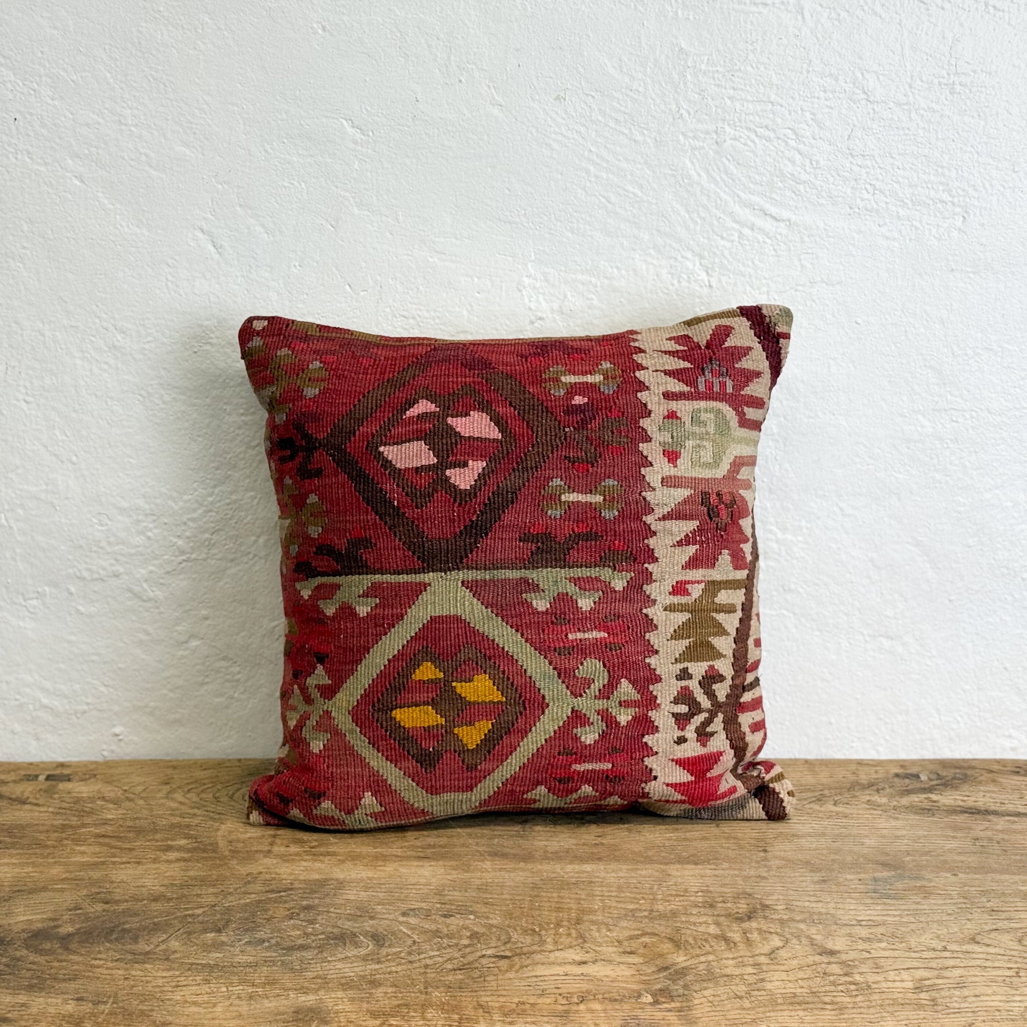 Old Kilim Rug Cushion XV