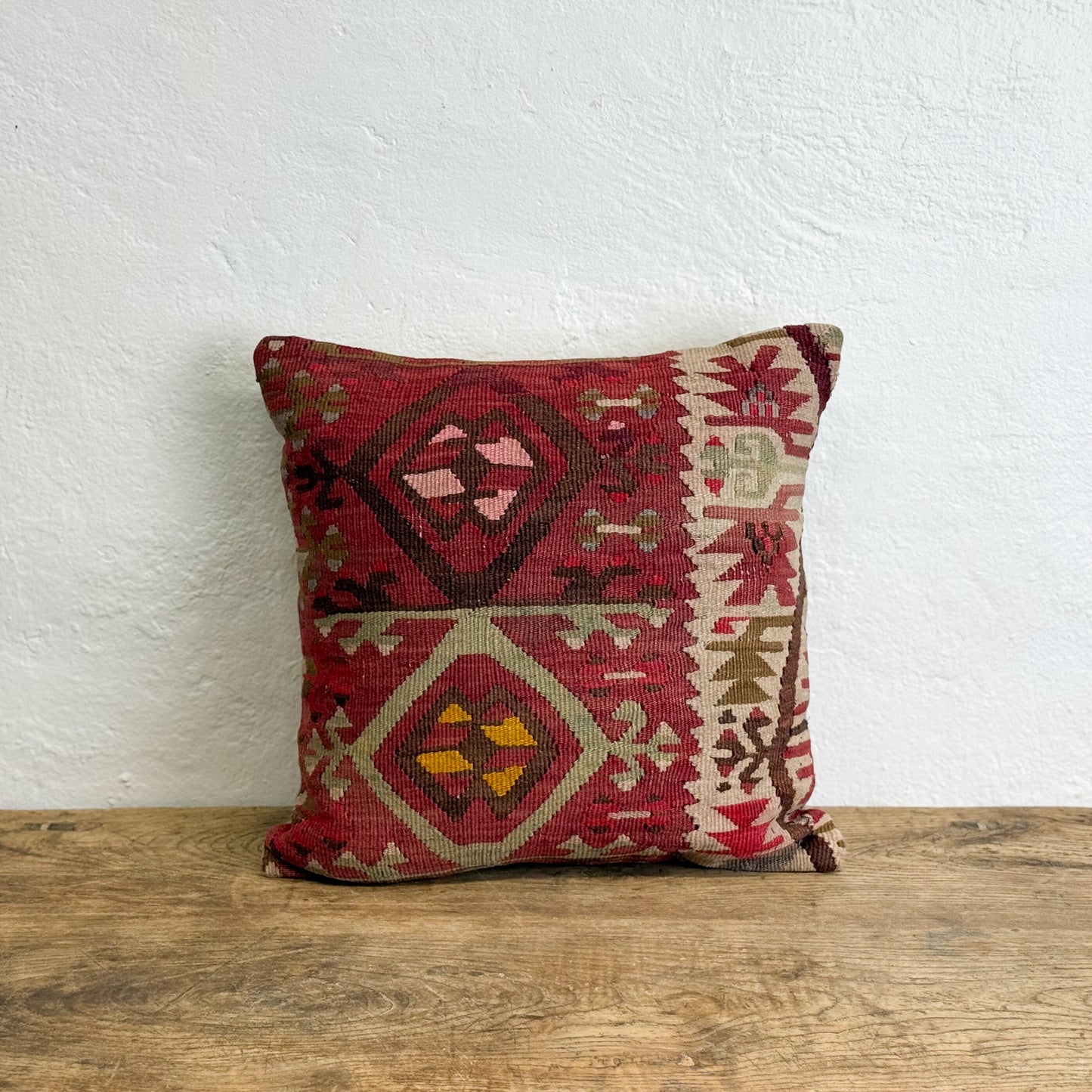 Old Kilim Rug Cushion XV