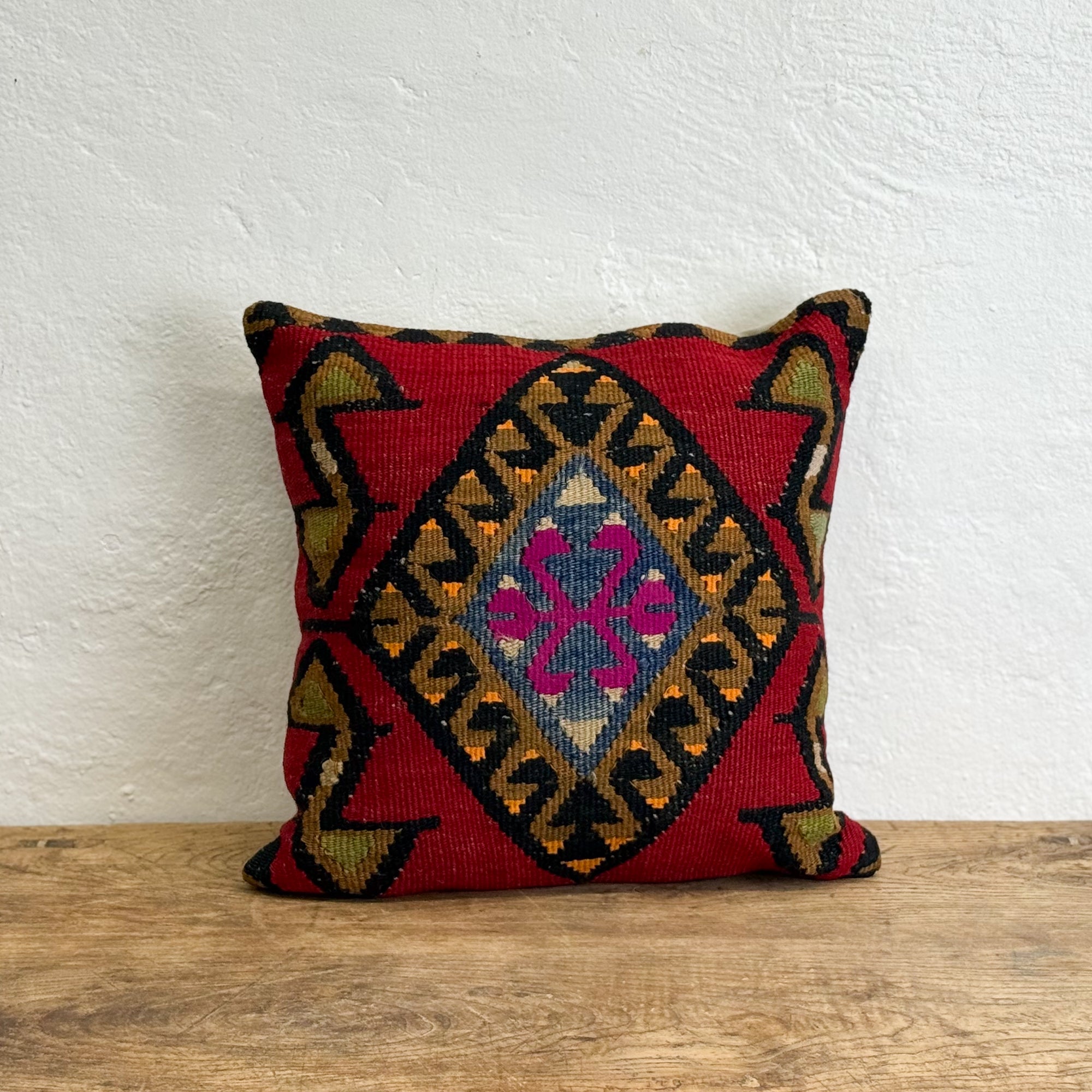Old Kilim Rug Cushion XVI