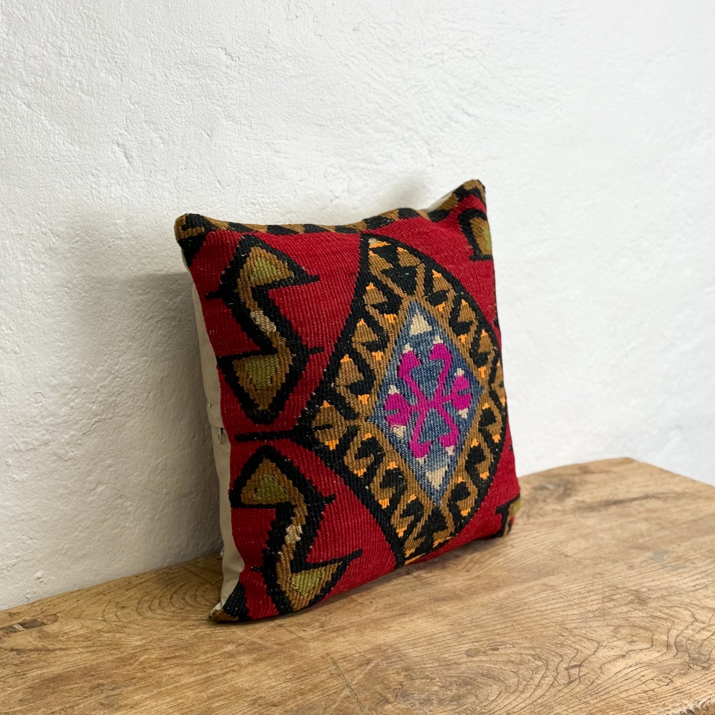 Old Kilim Rug Cushion XVI