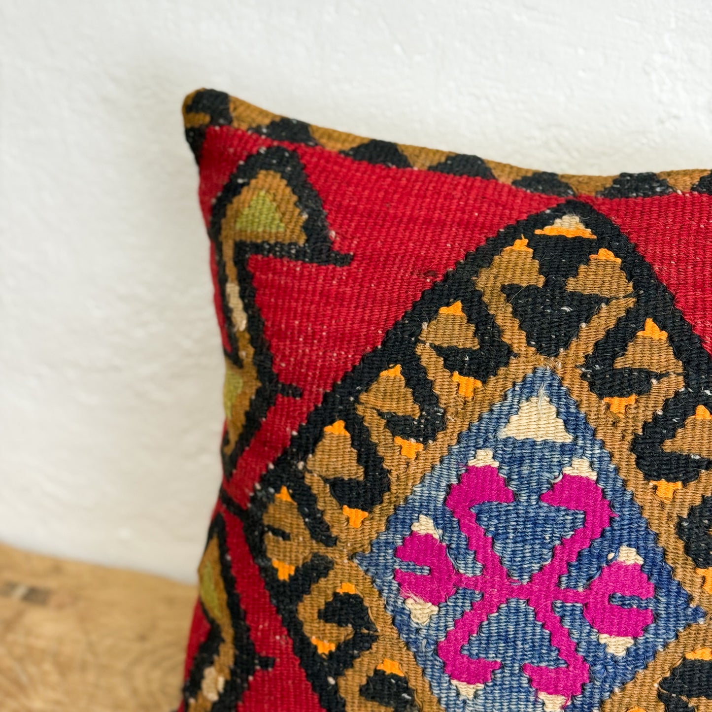 Old Kilim Rug Cushion XVI