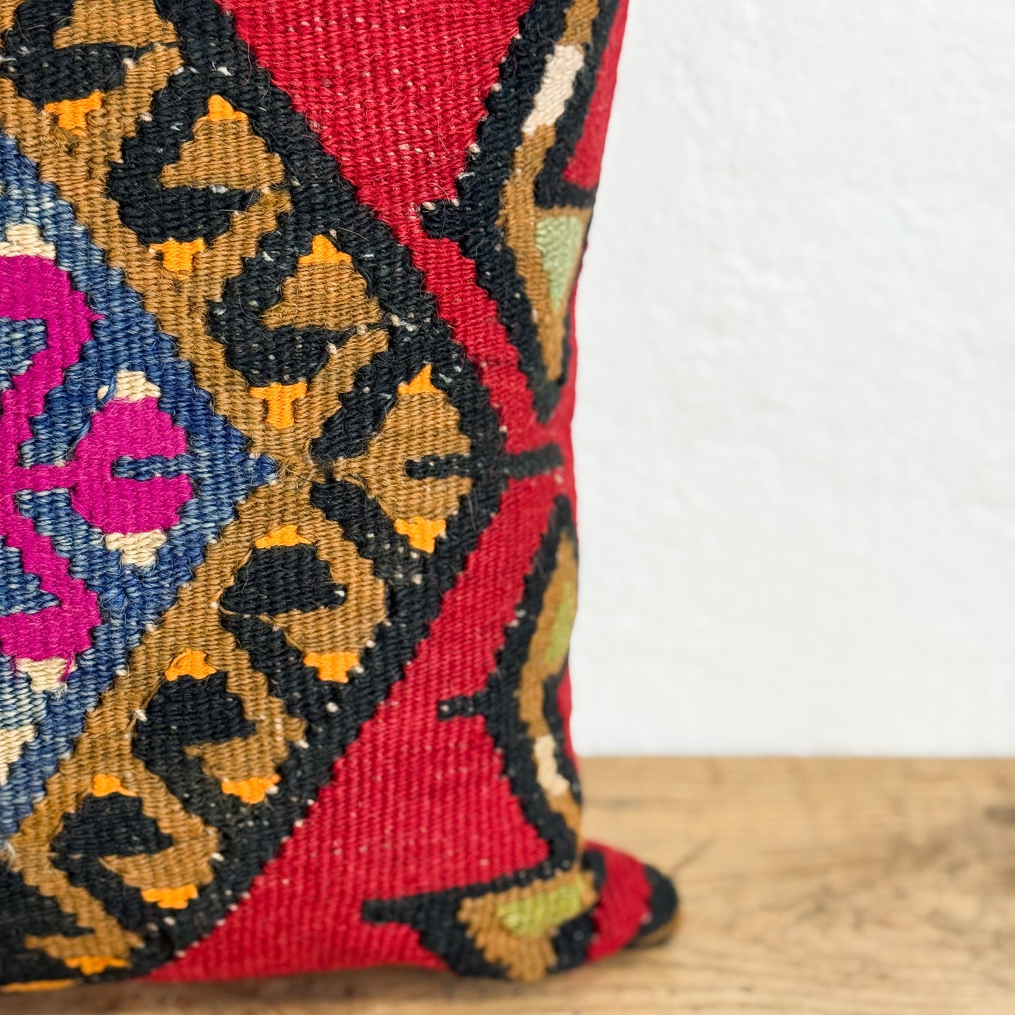 Old Kilim Rug Cushion XVI