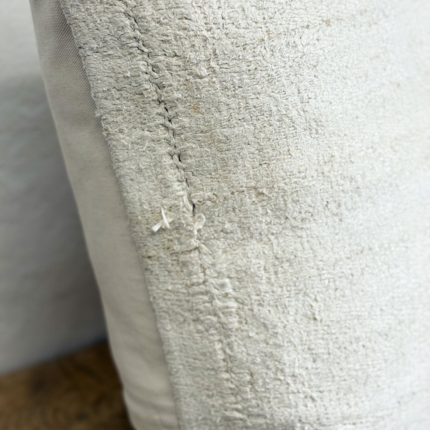 Plain Old Kilim Rug Cushion V